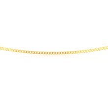 Load image into Gallery viewer, 9ct Yellow Solid Gold Curb Chain 80 gauge in 55cm