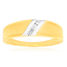 Load image into Gallery viewer, 9ct Yellow Gold Diamond Promotional Ring