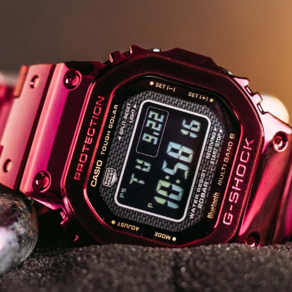 G shock discount tough solar red