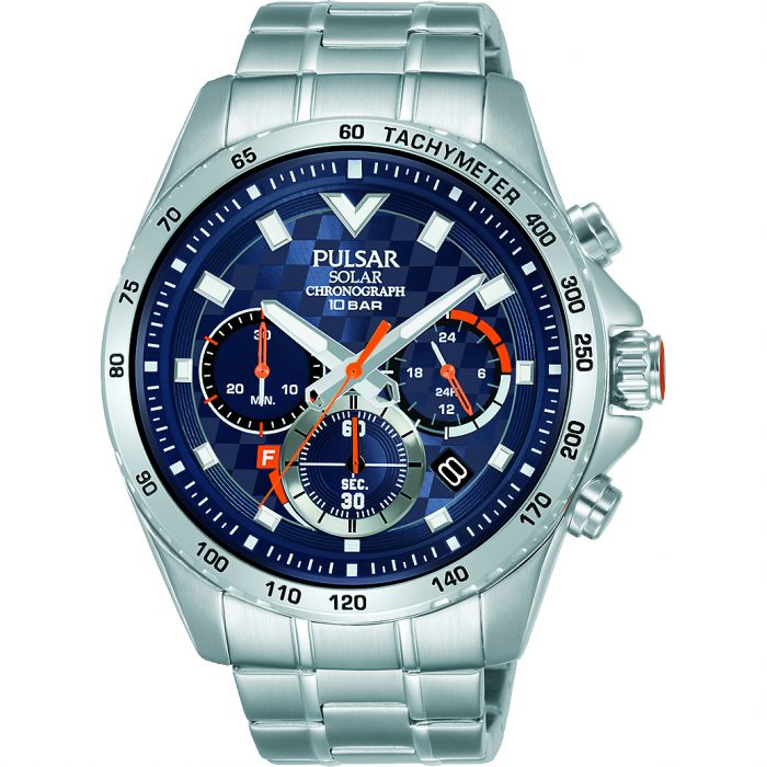 Pulsar solar clearance mens watch