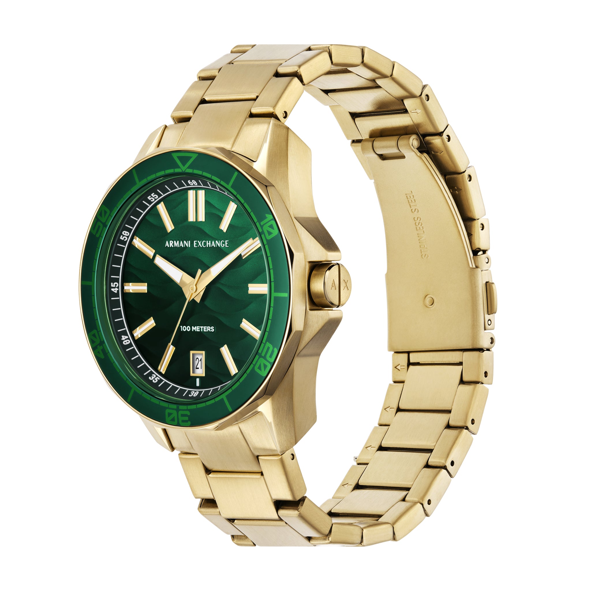 Armani Exchange AX1951 – Spencer Gold Watch Grahams Mens Jewellers