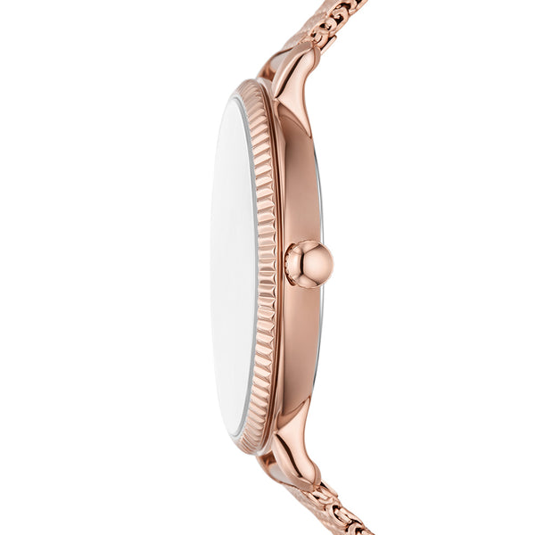 Fossil jacqueline rose gold hot sale