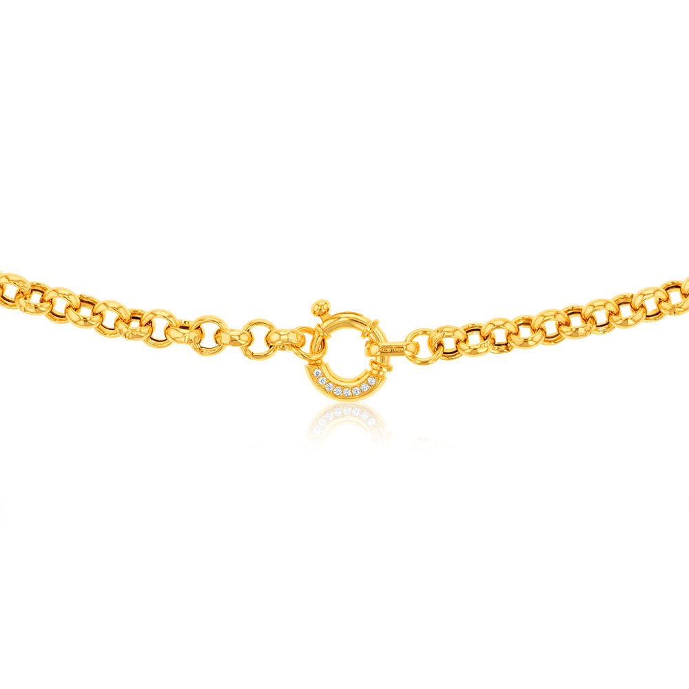 Gold plated deals belcher chain