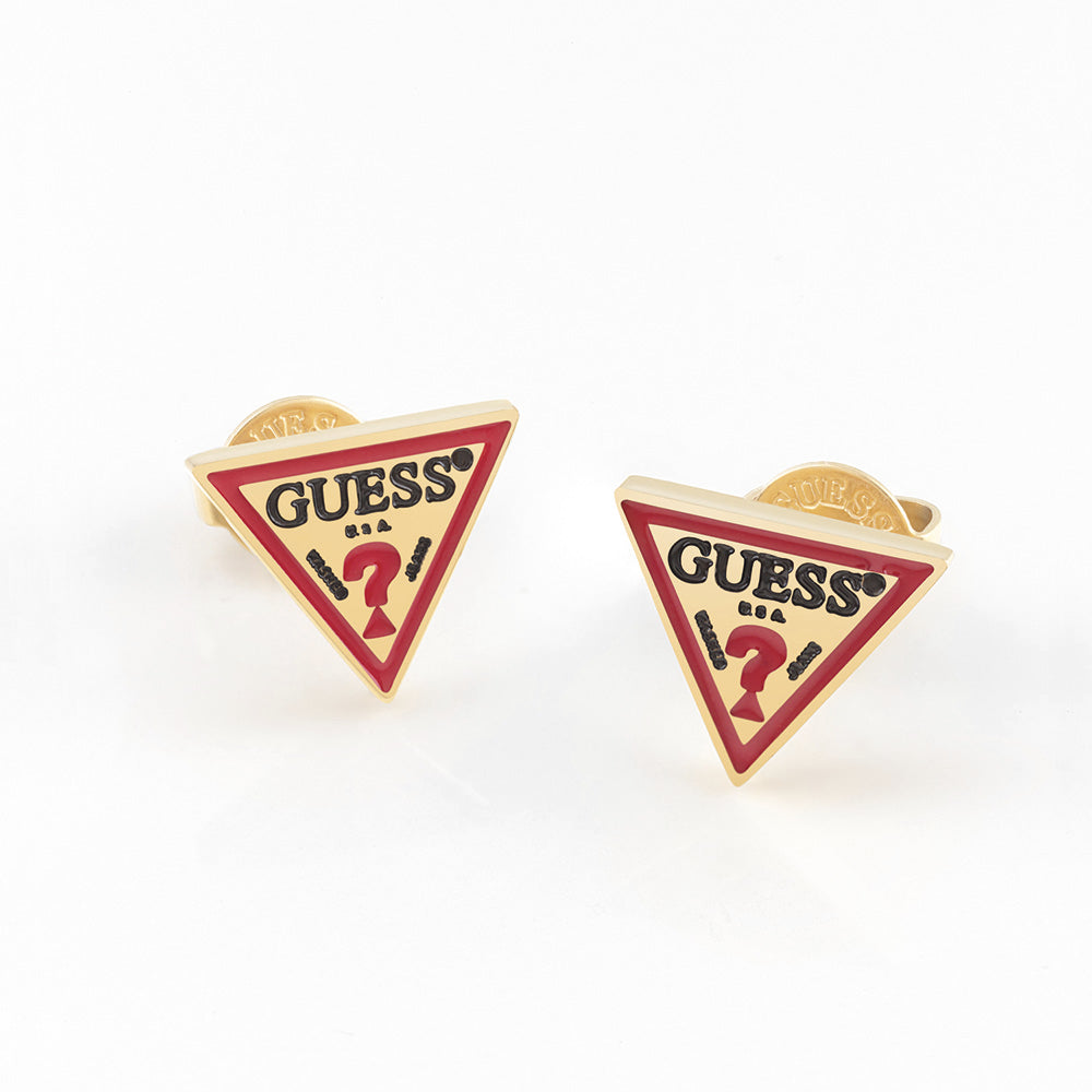 Guess hot sale triangle earrings