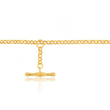 Load image into Gallery viewer, 9ct Yellow Gold Belcher T Bar Clasp Chain