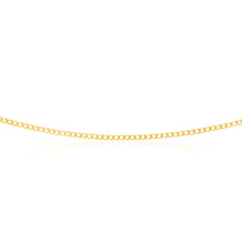 Load image into Gallery viewer, 9ct Yellow Solid Gold 60 Gauge Curb 55cm Chain