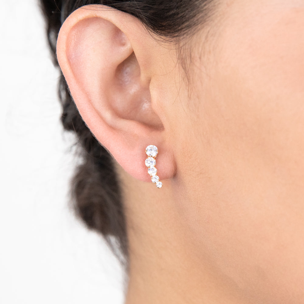 9ct gold sale ear climbers