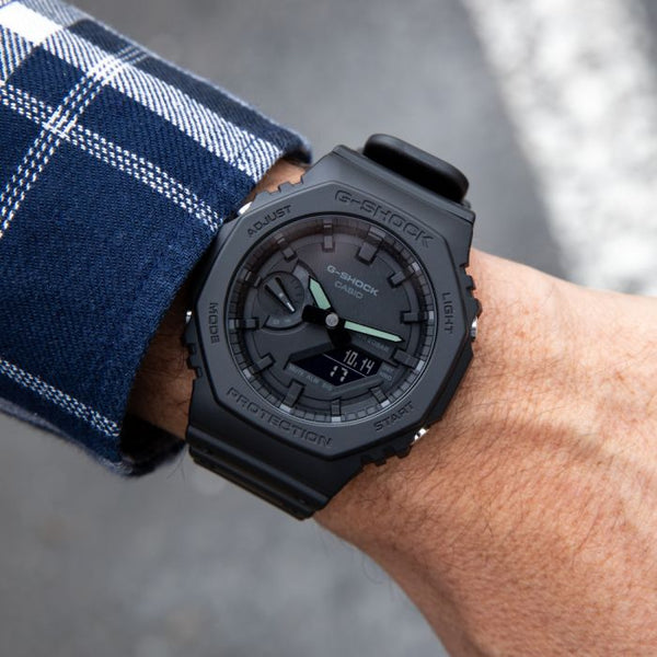 G shock 2025 oak black carbon