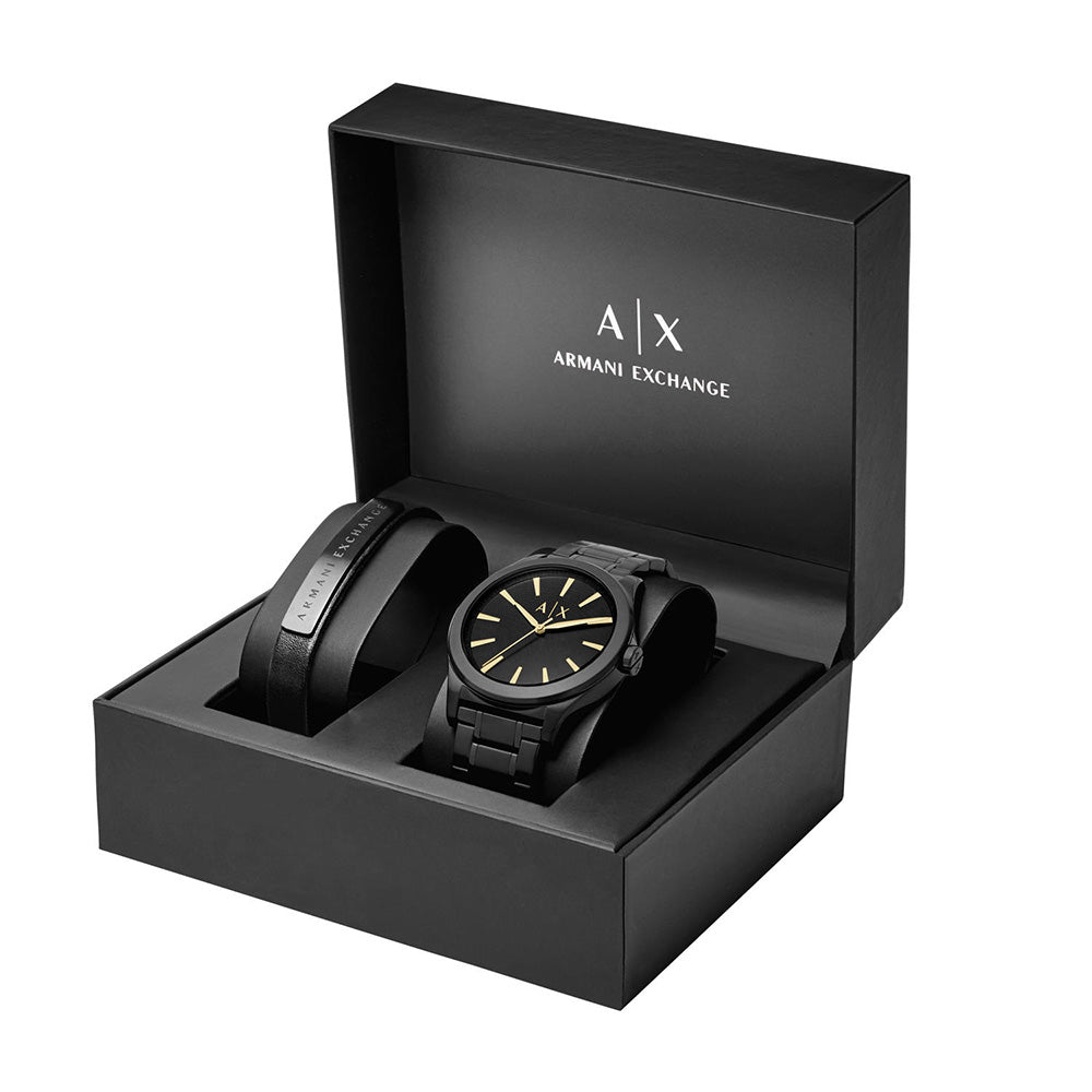 Armani exchange shop watch set