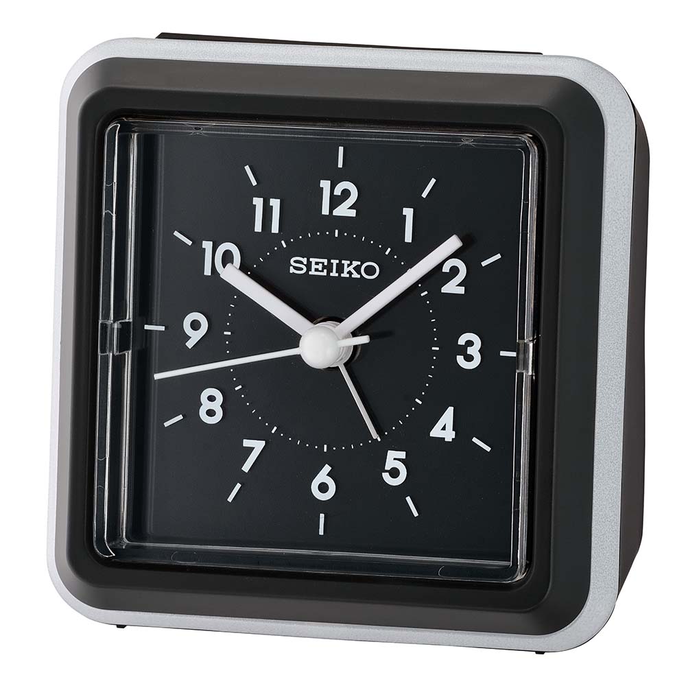 Seiko QHE182-K Black Table Clock – Grahams Jewellers