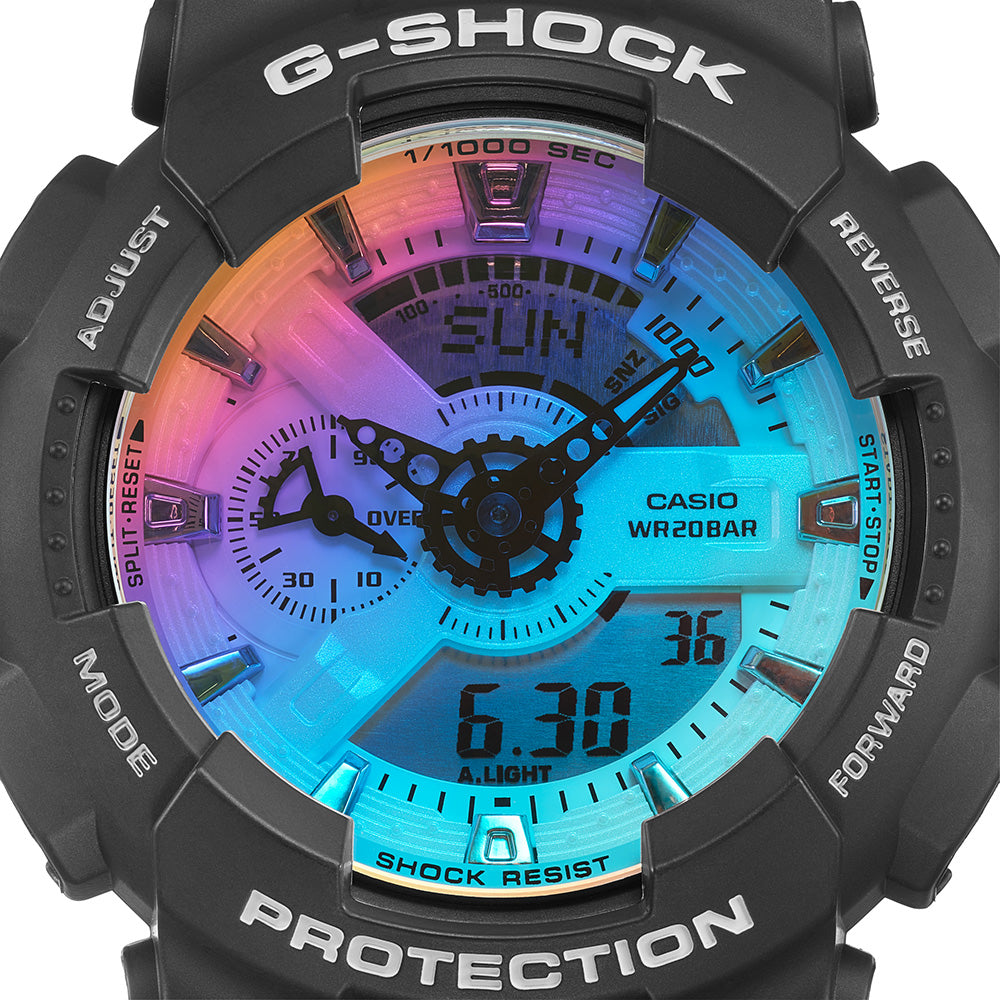 G-Shock GA110SR-1A Iridescent Dial