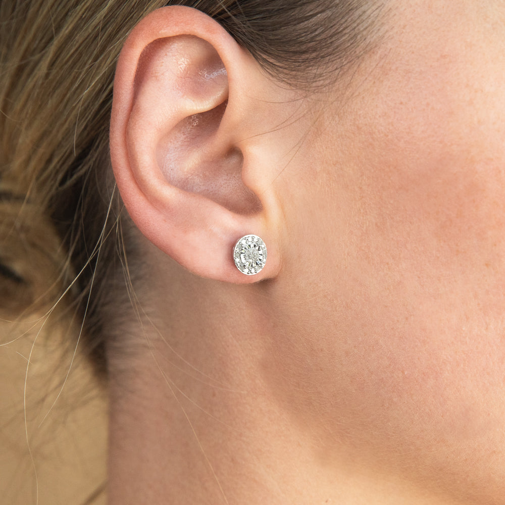 1.5 carat outlet stud earrings