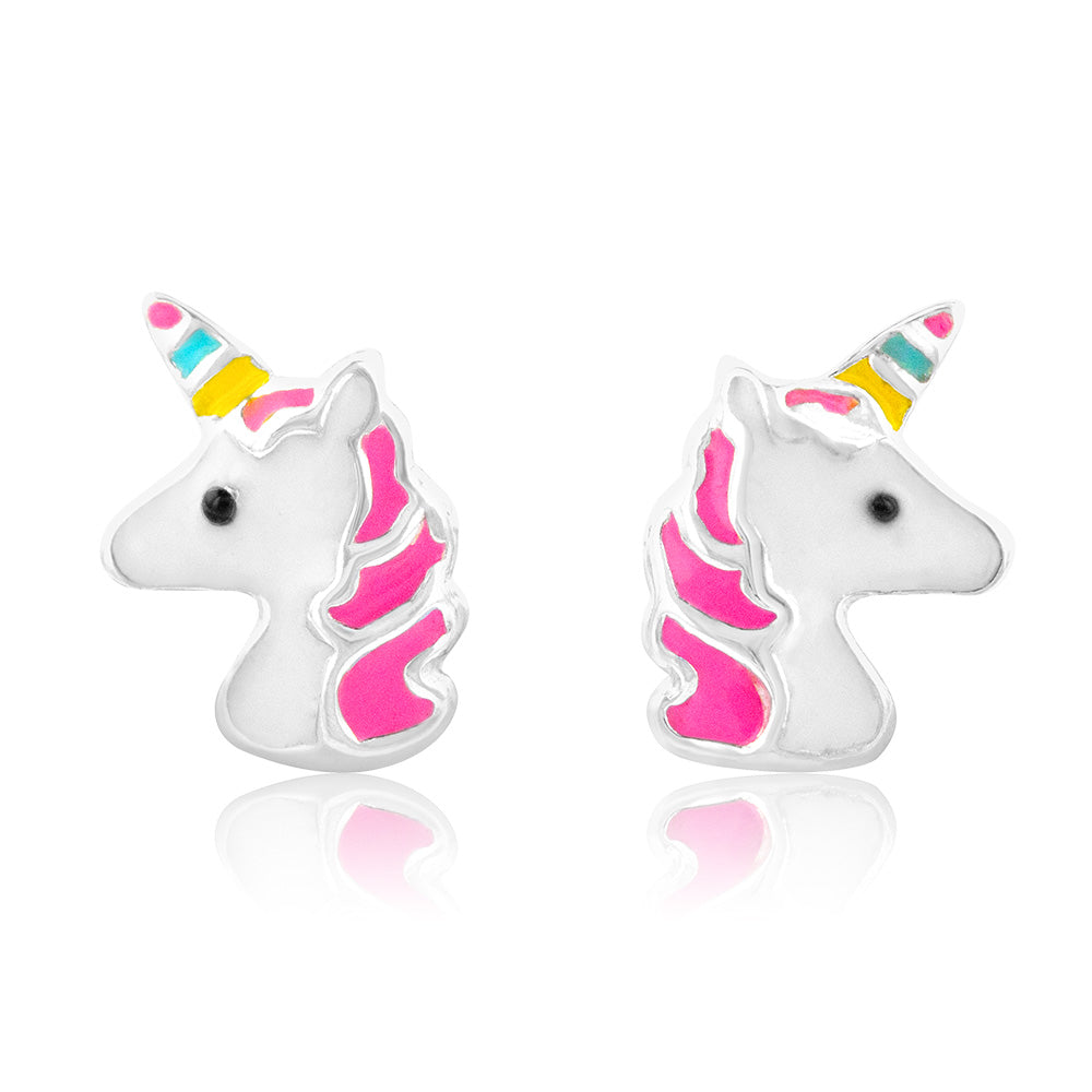 Buy GIVA 92.5 Sterling Silver Wishful UnicornHoop Earrings for Kids Online  At Best Price @ Tata CLiQ