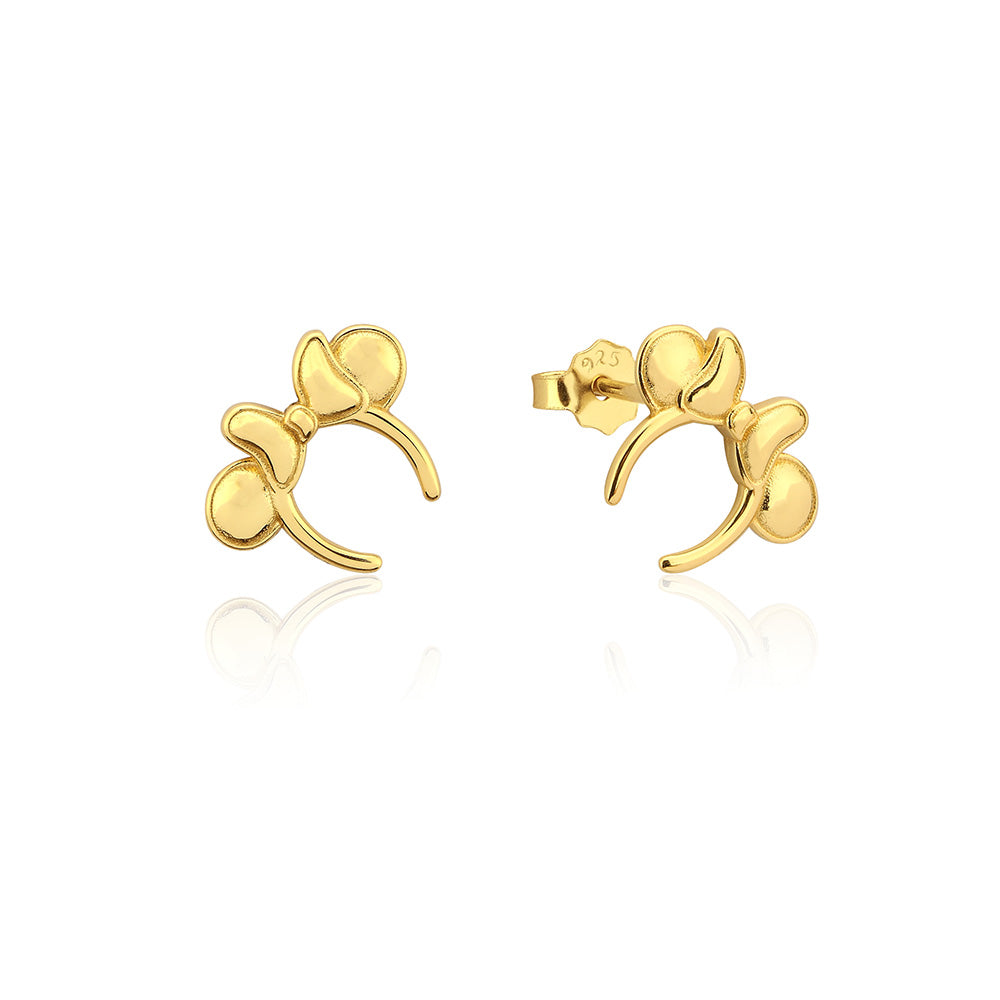 Minnie mouse gold deals earrings