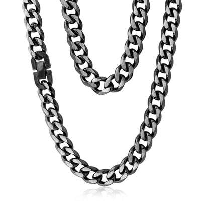 Louis Vuitton Padlock with Geometric Link Chain Necklace For Him 